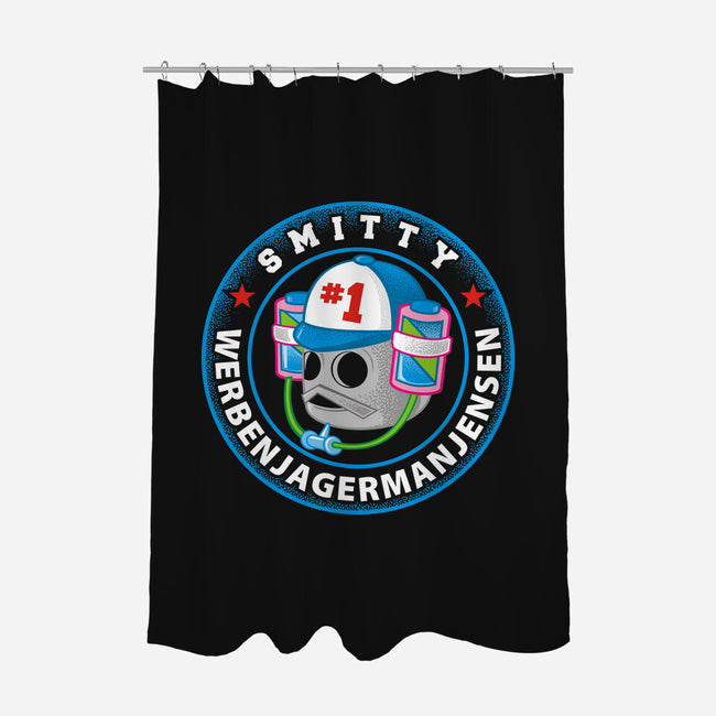 SMITTY-None-Polyester-Shower Curtain-arace