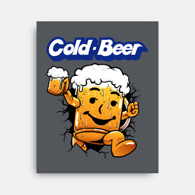 Cold Beer-None-Stretched-Canvas-joerawks