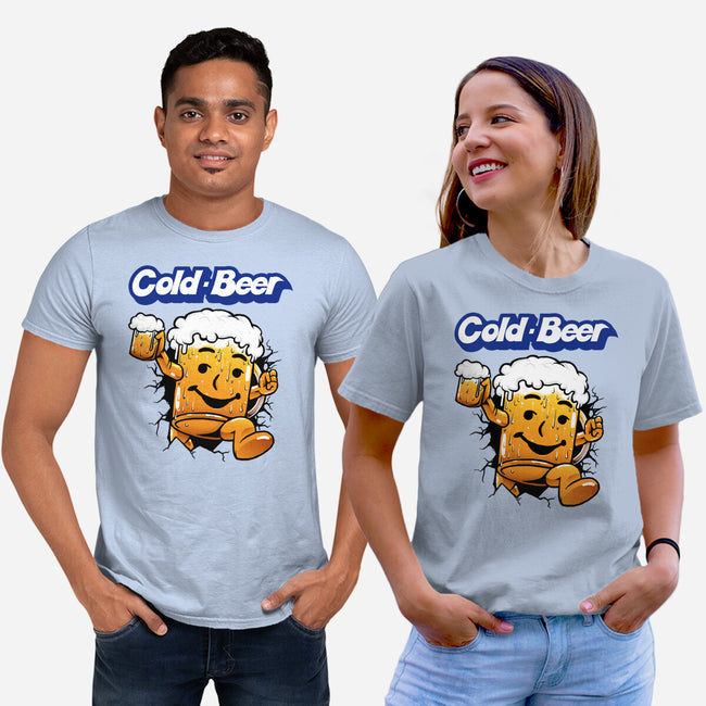 Cold Beer-Unisex-Basic-Tee-joerawks