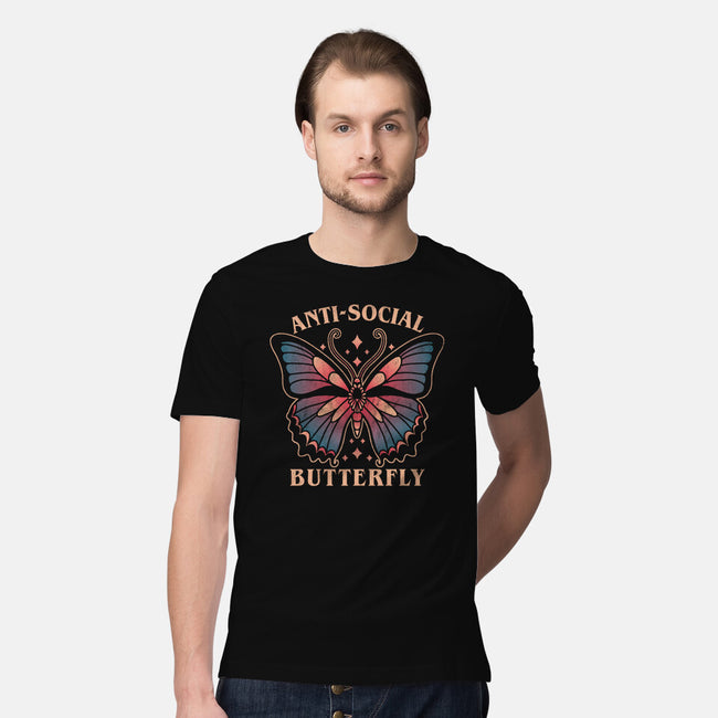 Anti-Social Butterfly-Mens-Premium-Tee-fanfreak1