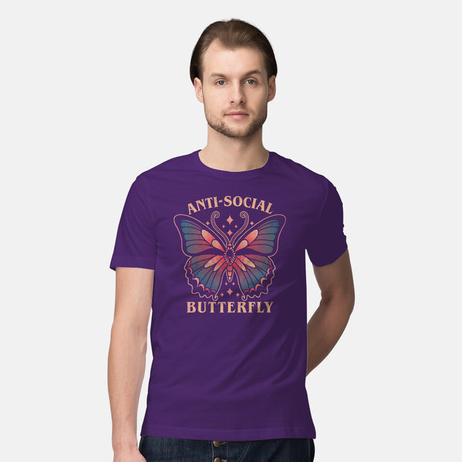 Anti-Social Butterfly-Mens-Premium-Tee-fanfreak1