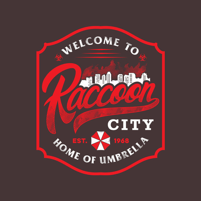 Raccoon City-None-Removable Cover-Throw Pillow-arace