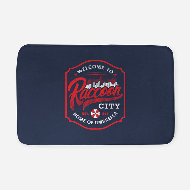 Raccoon City-None-Memory Foam-Bath Mat-arace