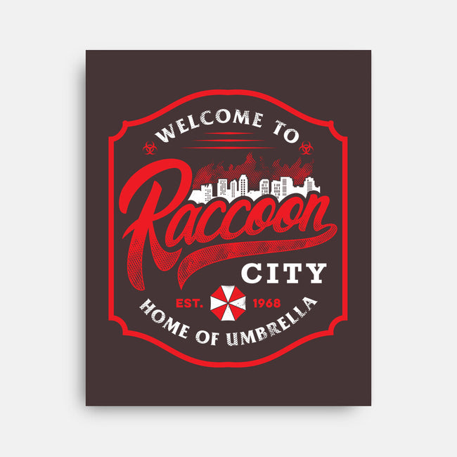 Raccoon City-None-Stretched-Canvas-arace