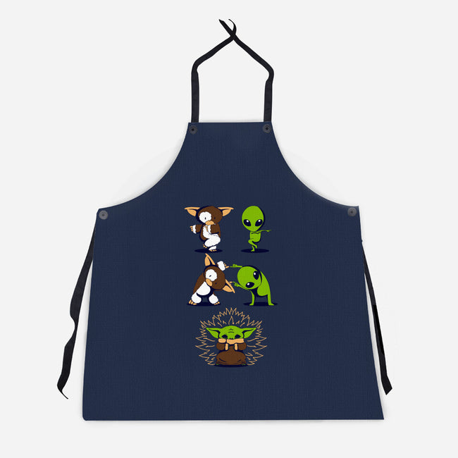 Alien Fusion-Unisex-Kitchen-Apron-sebasebi