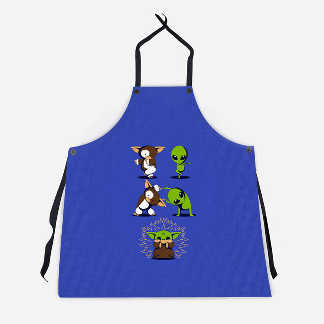 Alien Fusion-Unisex-Kitchen-Apron-sebasebi