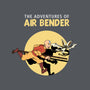 The Adventures Of Air Bender-Womens-Fitted-Tee-joerawks