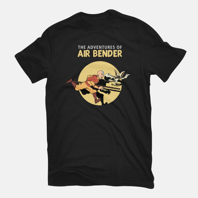 The Adventures Of Air Bender-Unisex-Basic-Tee-joerawks