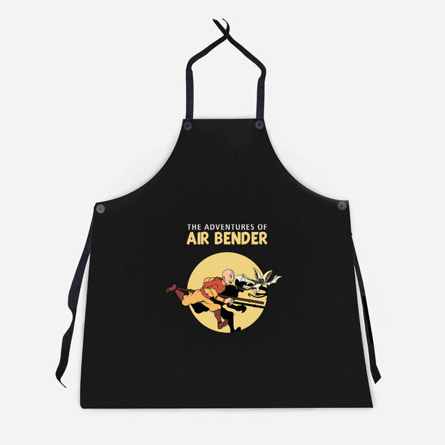 The Adventures Of Air Bender-Unisex-Kitchen-Apron-joerawks