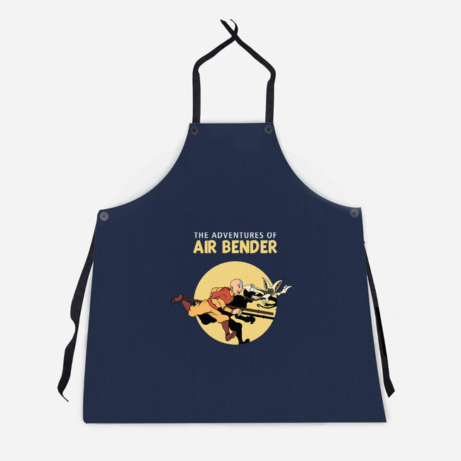 The Adventures Of Air Bender-Unisex-Kitchen-Apron-joerawks