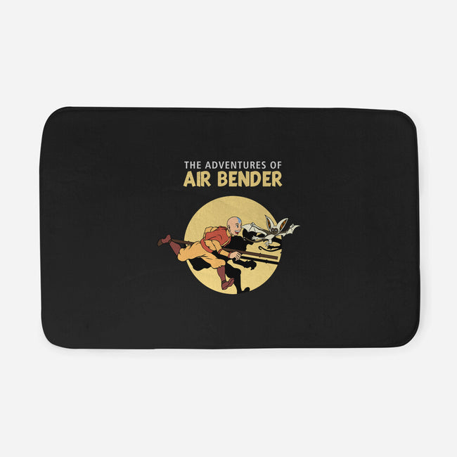 The Adventures Of Air Bender-None-Memory Foam-Bath Mat-joerawks