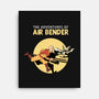 The Adventures Of Air Bender-None-Stretched-Canvas-joerawks