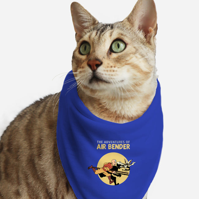 The Adventures Of Air Bender-Cat-Bandana-Pet Collar-joerawks