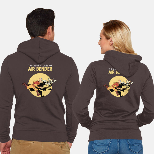 The Adventures Of Air Bender-Unisex-Zip-Up-Sweatshirt-joerawks