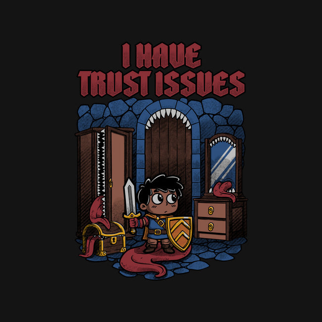 RPG Trust Issues-Womens-Fitted-Tee-Studio Mootant