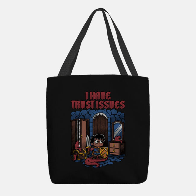 RPG Trust Issues-None-Basic Tote-Bag-Studio Mootant