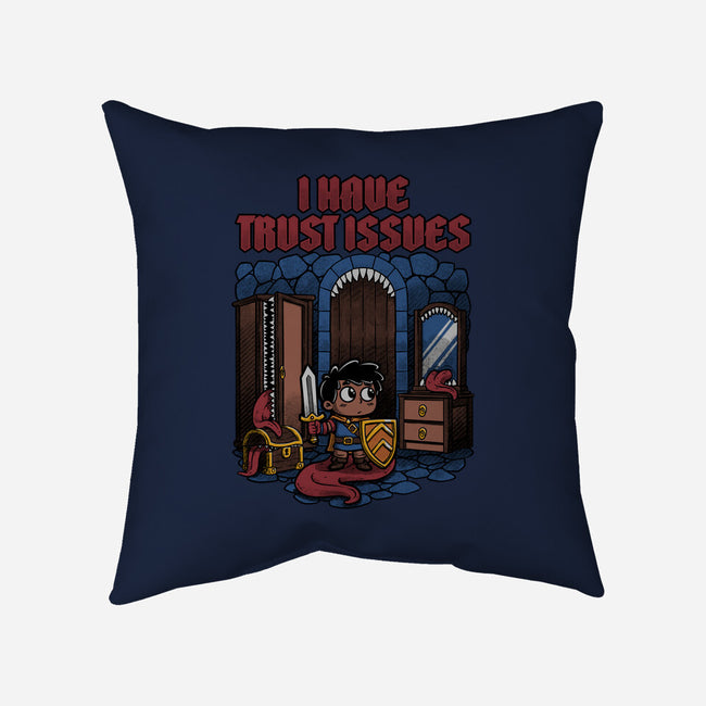 RPG Trust Issues-None-Removable Cover-Throw Pillow-Studio Mootant