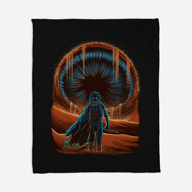 Welcome To Arrakis-None-Fleece-Blanket-rmatix