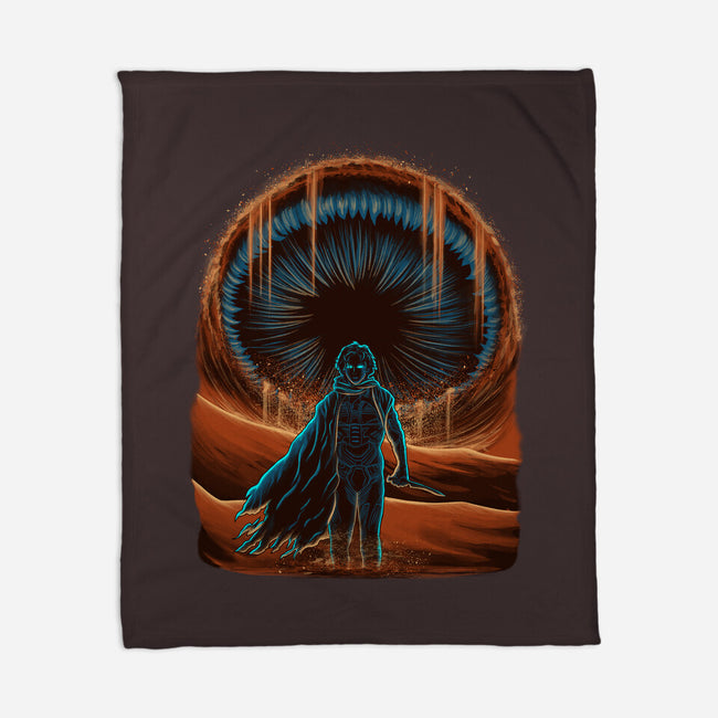 Welcome To Arrakis-None-Fleece-Blanket-rmatix