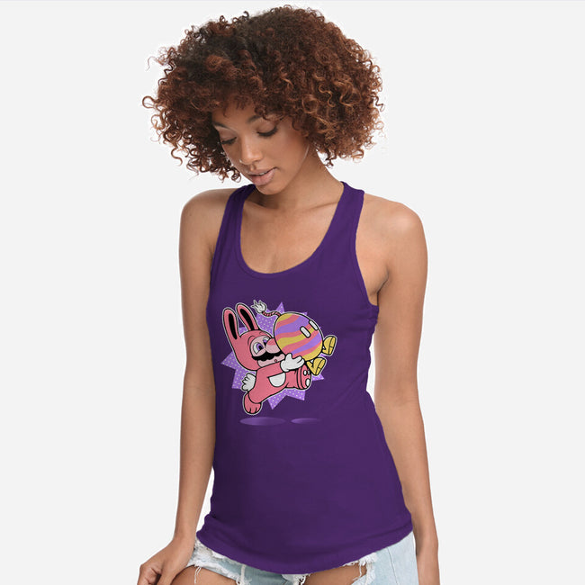 Super Easter Egg-Womens-Racerback-Tank-naomori