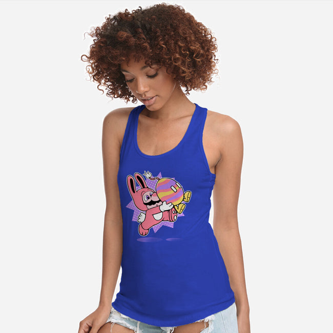 Super Easter Egg-Womens-Racerback-Tank-naomori