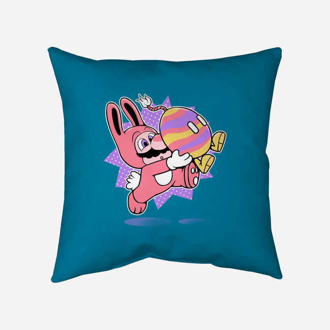 Super Easter Egg-None-Removable Cover-Throw Pillow-naomori