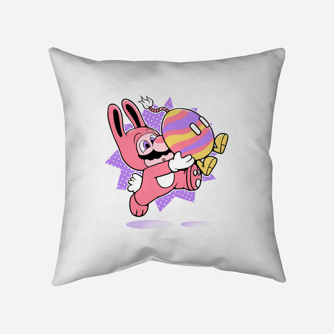 Super Easter Egg-None-Removable Cover-Throw Pillow-naomori