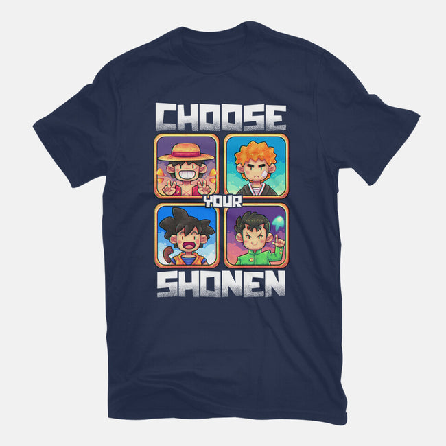 Choose Your Shonen-Womens-Basic-Tee-2DFeer