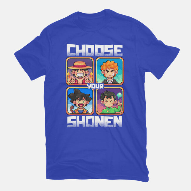 Choose Your Shonen-Womens-Basic-Tee-2DFeer