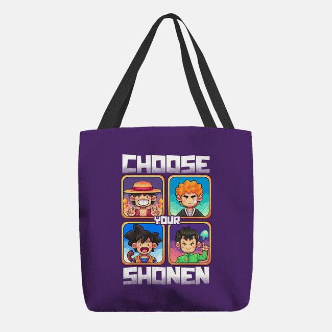 Choose Your Shonen-None-Basic Tote-Bag-2DFeer