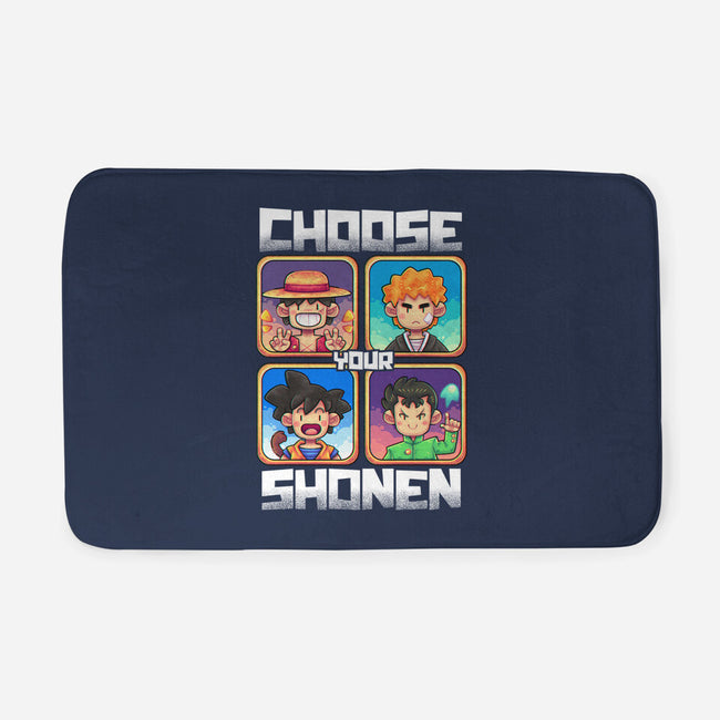 Choose Your Shonen-None-Memory Foam-Bath Mat-2DFeer