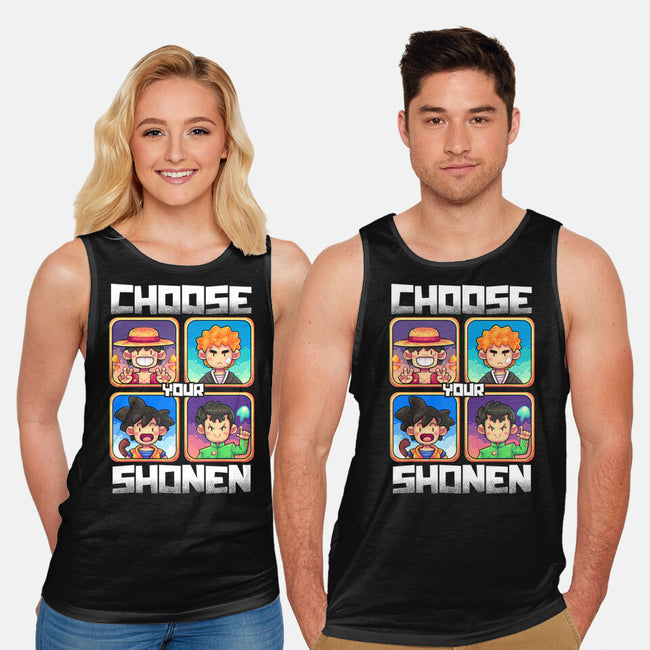 Choose Your Shonen-Unisex-Basic-Tank-2DFeer