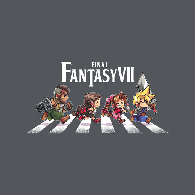 FFVII Road-Unisex-Basic-Tee-2DFeer