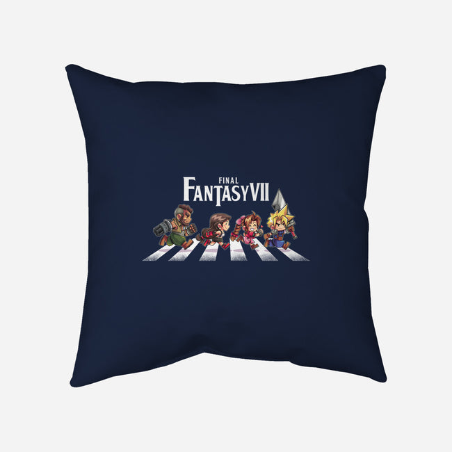 FFVII Road-None-Removable Cover-Throw Pillow-2DFeer