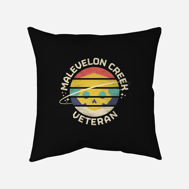 Malevelon Creek Veteran-None-Removable Cover-Throw Pillow-rocketman_art