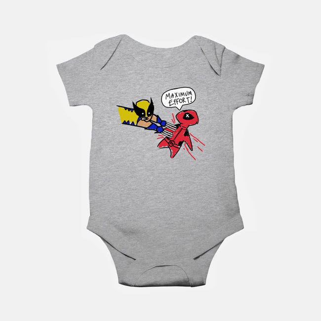 Maximum Effort-Baby-Basic-Onesie-Diego Oliver