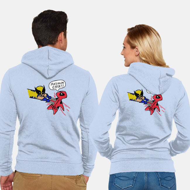 Maximum Effort-Unisex-Zip-Up-Sweatshirt-Diego Oliver