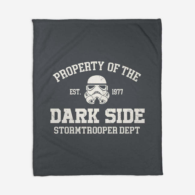 Property Of Dark Side-None-Fleece-Blanket-Melonseta