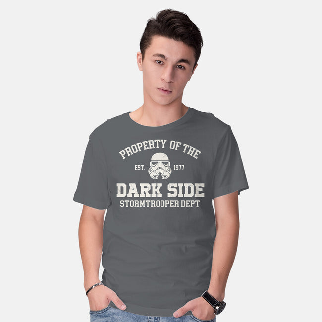 Property Of Dark Side-Mens-Basic-Tee-Melonseta