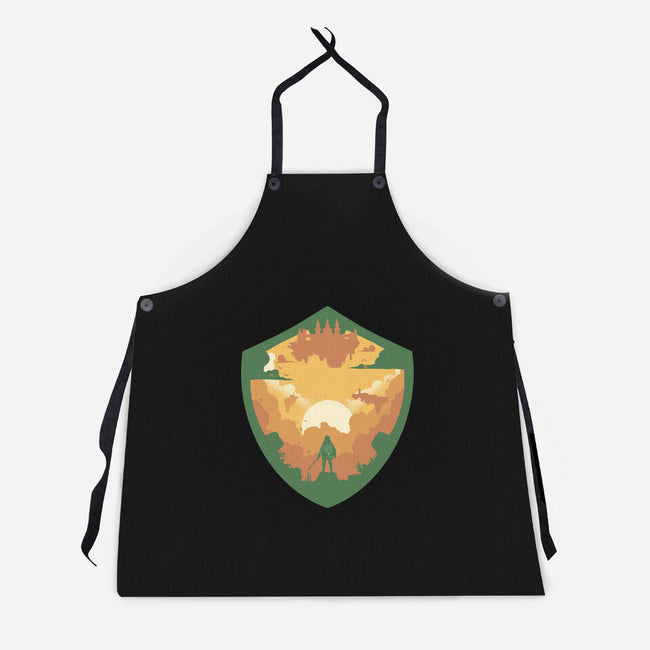 Hylian Shield-Unisex-Kitchen-Apron-RamenBoy