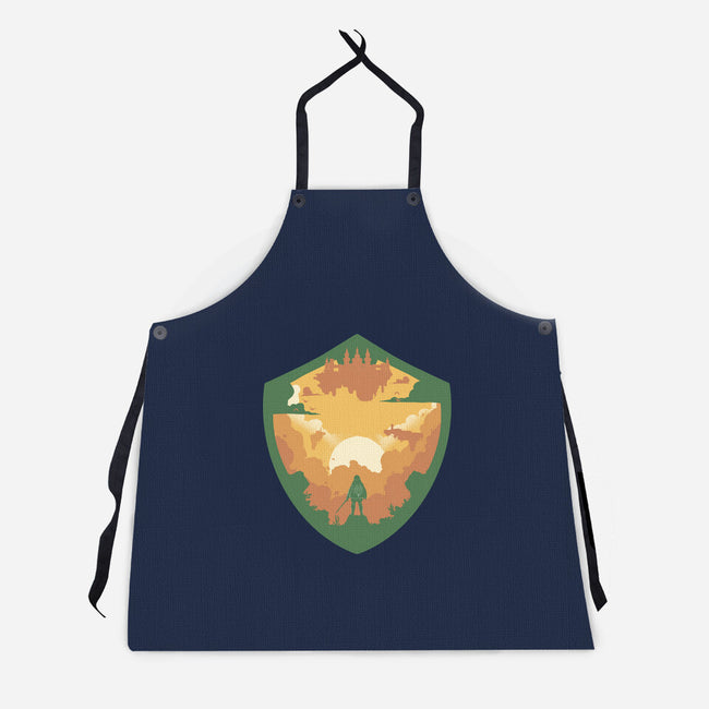 Hylian Shield-Unisex-Kitchen-Apron-RamenBoy