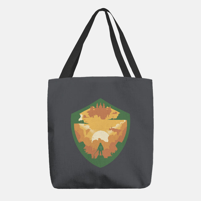 Hylian Shield-None-Basic Tote-Bag-RamenBoy