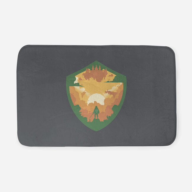 Hylian Shield-None-Memory Foam-Bath Mat-RamenBoy