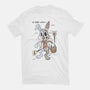 Easter Bunny Anatomy-Unisex-Basic-Tee-Firebrander