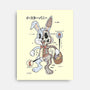 Easter Bunny Anatomy-None-Stretched-Canvas-Firebrander