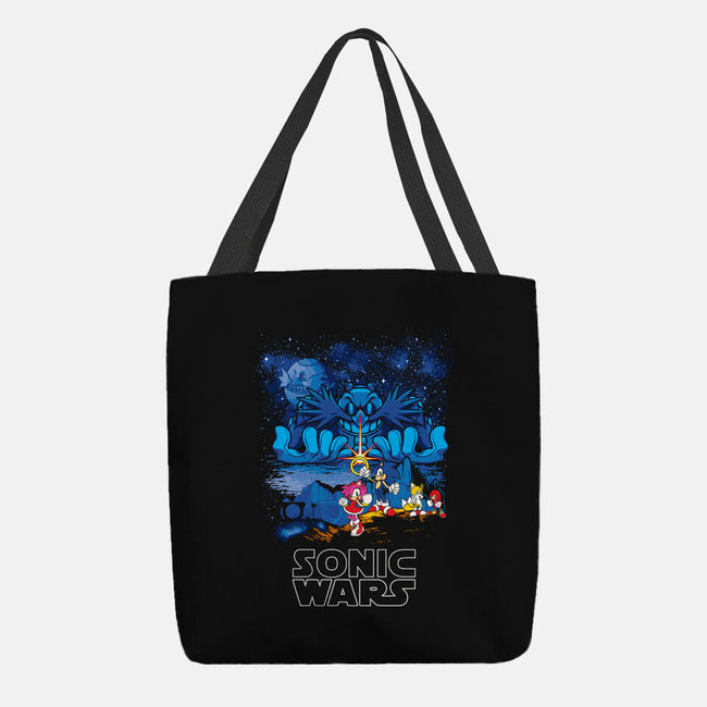 Sonic Wars-None-Basic Tote-Bag-dalethesk8er