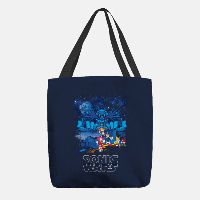 Sonic Wars-None-Basic Tote-Bag-dalethesk8er