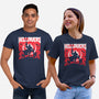 Helldivers Doom-Unisex-Basic-Tee-rocketman_art