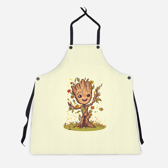 I Am Spring-Unisex-Kitchen-Apron-kharmazero