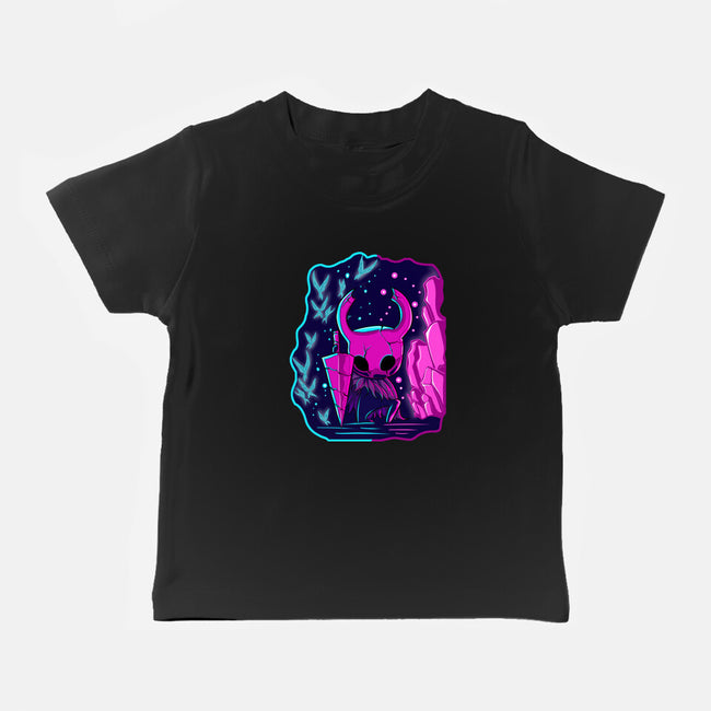 The Hollow Neon Knight-Baby-Basic-Tee-nickzzarto